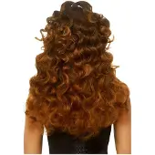 Leg avenue Long curly wispy bang wig