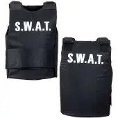 Vegaoo Gilet S. W. A. T voor mannen - Verkleedkleding - One size
