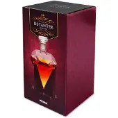 Mikamax Diamond Decanter Set - 850ml - Whiskey Karaf - 14x14x24 cm
