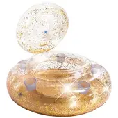 Intex Cooler With Glitter And Holders 5 Cup Goud 74 x 33 cm