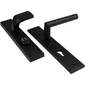 Ami Veiligheidsbeslag 251/15 Kt92 Knop 144, Deurkruk 374 Profielcilinder 92 Zwart Deurdikte 38/42 R9005Str - 739760