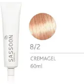 Sassoon 8/2 hellblond gold - Cremagel 60ml