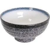 Tokyo Design Studio Grijs/Witte Kom – Tajimi – 19 x 9.5cm 1500ml