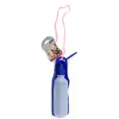Nobleza Drinkfles voor hond - Waterfles hond - Hondenfles - Waterfles hond onderweg - Inhoud 250 ml - Blauw