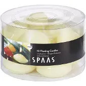 Spaas Drijfkaars ivoor 10st