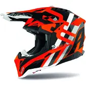 Airoh Aviator 3 Rainbow Mat Oranje Crosshelm Maat XS