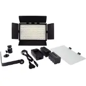 Falcon Eyes LED Lamp Set Dimbaar DV-384CT-K2 incl. Accu