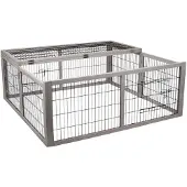 Flamingo - outdoor rabbit cage running yard 116cm L x 112cm W x 45cm H