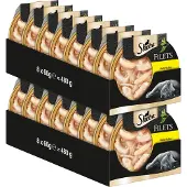 Sheba 16x60g Kip Fijne Filets Kattenvoer