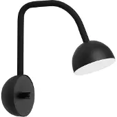 Northern Blush wandlamp Zwart mat