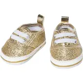 Heless Poppenschoenen Junior 38-45 Cm Goud/wit