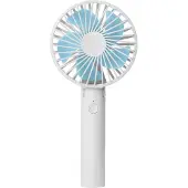 Huismerk Premium Draagbare Ventilator - Wit/Blauw