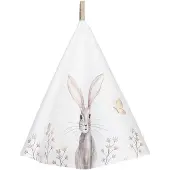 Clayre & Eef Beige Keukendoek Ø 80 cm REB48