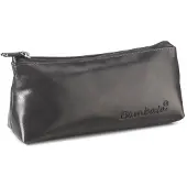 Bombata Etui Evolution Driehoekig 20 Cm Kunstleer Donkergrijs