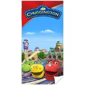 Chuggington strandlaken - 100% katoen - 70x140 cm - Multi