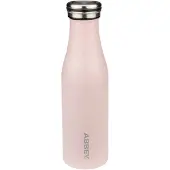 Abbey Thermosfles Dubbelwandig Victoria Licht roze Zilver (0,45L)