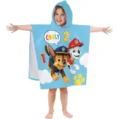 Paw Patrol Poncho Sunshine - 60 x 120 cm - Katoen