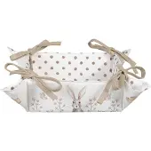 Clayre & Eef Beige Broodmandje 35*35*8 cm REB47