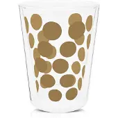 Zak!Designs DotDot theebeker dubbelwandig - 35 cl - goud