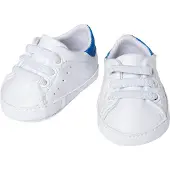 Heless Poppenschoenen Junior 30-34 Cm Wit/blauw