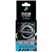 Axe Luchtverfrisser Alaska Aluminium Zwart/zilver 3-delig