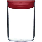 Mbs ClickClack vershoudbox Pantry Round 2,3 L polycarbonaat rood