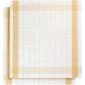 De Witte Lietaer Glazendoek Mixte Ochre (2 stuks)
