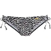 LASCANA Bikinibroek zwart / wit