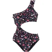 LASCANA Badpak gemengde kleuren / zwart