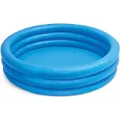Intex blauw opblaasbaar zwembad (vanaf 3 jaar) - met reparatiesetje