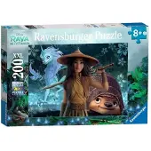 Ravensburger puzzel Disney Raya, Tuk Tuk en Sisu - Legpuzzel - 200 stukjes