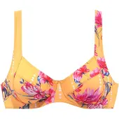 Sunseeker Bikinitop groen / oranje / fuchsia / wit
