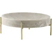 Light & Living schaal op voet elsemiek 27x27x9 -