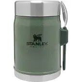 Stanley Legendary Hammertone Green Food Jar (Thermoskan), 0.4L + Spork - Groente