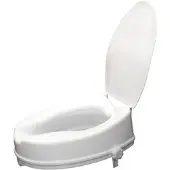 Aidapt Toiletverhoger 10 cm - Ergonomisch met deksel - Wit