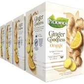 Pickwick Kruidenthee Ginger Goodness Orange - 4 x 15 theezakjes