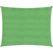 vidaXL Zonnezeil 160 g/m² 4x5 m HDPE lichtgroen