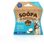 Soopa Gezonde Bites - Kokosnoot & Chiazaad - 10x50gr