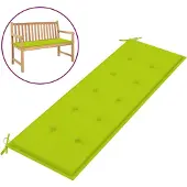 vidaXL Tuinbankkussen 150x50x3 cm oxford stof felgroen