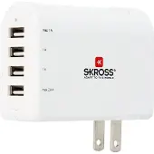 Skross USA USB Charger 4 Port
