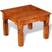 vidaXL Salontafel 60x60x45 cm massief hout