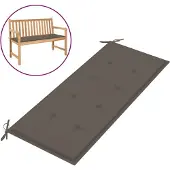vidaXL Tuinbankkussen 120x50x3 cm oxford stof taupe