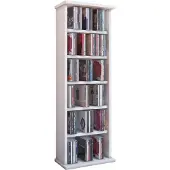 Hioshop Vostan wandkast , CD-toren 6 vakken wit.