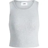 JJXX Top 'Fallon' lichtgrijs
