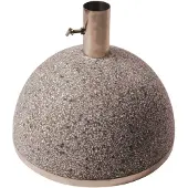 Esschert Design parasolvoet 35,5 cm 31,5 kg RVS/graniet grijs