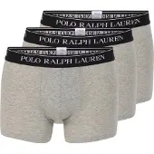 Ralph Lauren Boxershorts grijs gemêleerd / zwart