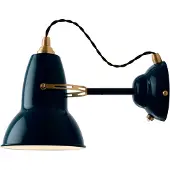 Anglepoise Original 1227 Brass Wandlamp Ink Blue