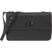 Calvin Klein Nero Polyester Dames Schoudertas