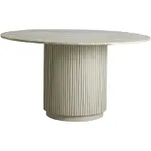 Nordal A/S ERIE ronde eettafel - Ivoor natuur marmeren tafelblad