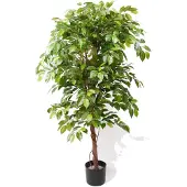 Emerald kunstplant in pot ficus deluxe 140 cm